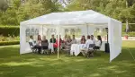 Ihr perfektes Partyzelt 3x6m für jede Feier