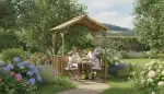 Pavillon Holz: Eleganz und Beständigkeit