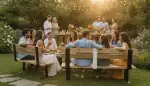 Sitzkomfort auf Partys: Rückenlehnen