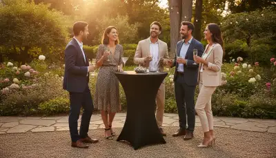 Der perfekte Stehtisch für Ihre Gartenparty