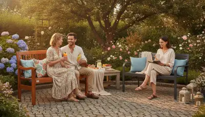 Die Gartenbank: Stilvolle Party-Sitzgelegenheit