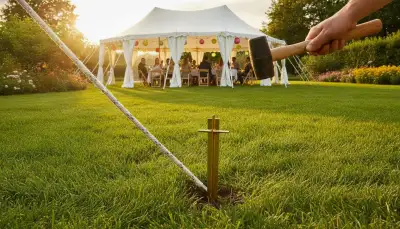 Fester Stand: Zeltheringe für Ihr Partyzelt