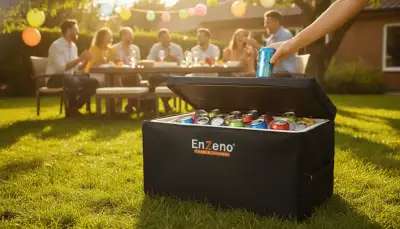 Immer erfrischt: Der perfekte Dosenkühler für Ihre Gartenparty