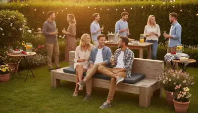 Outdoor-Bankauflagen für unvergessliche Feste