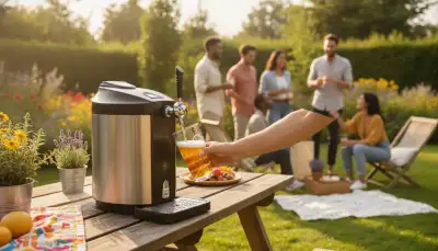 Perfekt gekühlte Partyfässer genießen