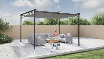 Sonnensegel Pavillon: Flexible Schattenoasen