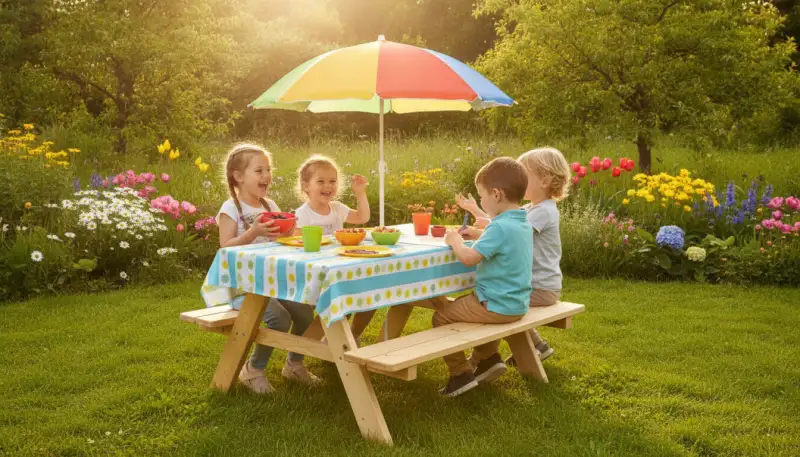 Die perfekte Kinder Garnitur für Feste