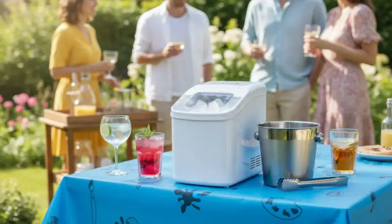 Kühle Drinks: Mobile Eiswürfelmaschinen im Einsatz