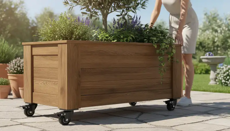 Mühelose Verwandlung: So bewegen Sie Schwergewichte in Garten und Heim mit 50 mm Rollen und 600 kg Tragkraft
