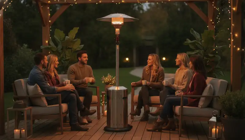Nachhaltige Wärme für lange Nächte: Der Enders Elegance Eco Green Terrassenheizer im Trend-Check