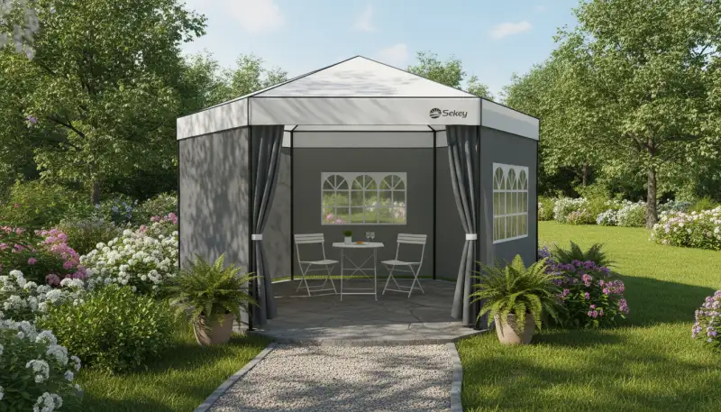 Pavillon-Seitenteile: Flexibilität für Ihr Gartenparadies